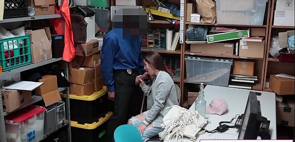  Shoplifting Teen Moves To The Backroom